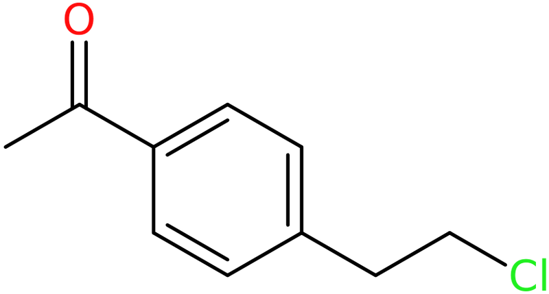 CAS: 69614-95-5 | 1-[4-(2-Chloroethyl)phenyl]ethan-1-one, >95%, NX58652