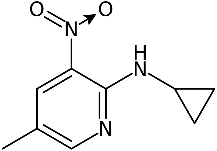 CAS: 1033202-65-1 | 2-Cyclopropylamino-5-methyl-3-nitropyridine, >98%, NX11907
