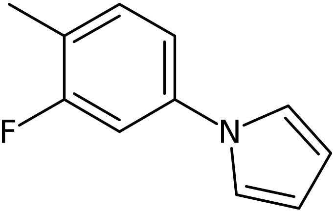 1-(3-Fluoro-4-methylphenyl)-1H-pyrrole, NX74500