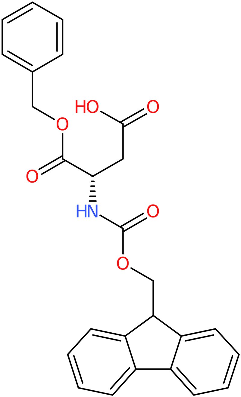 CAS: 86060-83-5 | N-Fmoc-L-Aspartic acid 1-benzyl ester, >95%, NX64543