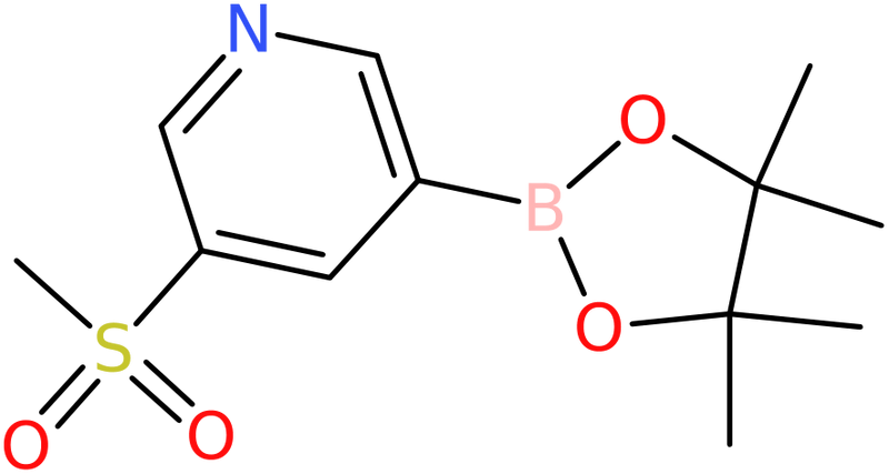 CAS: 1206641-26-0 | 5-(Methylsulfonyl)pyridine-3-boronic acid, pinacol ester, >97%, NX17016