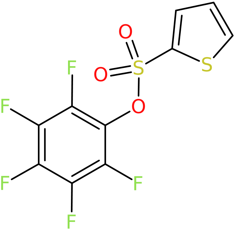 CAS: 663175-91-5 | 2,3,4,5,6-pentafluorophenyl 2-thiophenesulphonate, NX57367