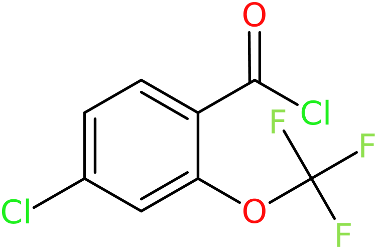 CAS: 1261779-42-3 | 4-Chloro-2-(trifluoromethoxy)benzoyl chloride, >97%, NX19618