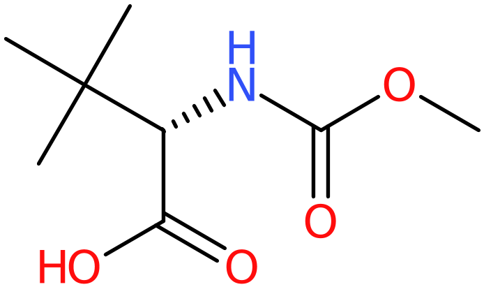 CAS: 162537-11-3 | N-Methoxycarbonyl-L-tert-leucine, NX27388