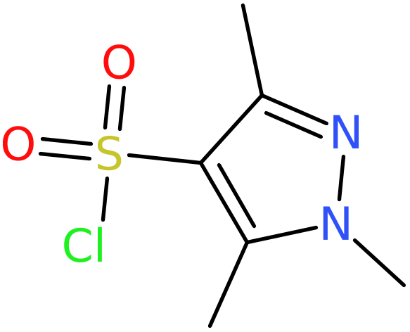 CAS: 59340-27-1 | 1,3,5-Trimethyl-1H-pyrazole-4-sulfonyl chloride, >97%, NX54212