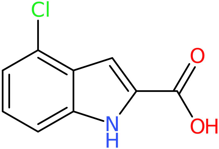 CAS: 24621-73-6 | 4-Chloro-1H-indole-2-carboxylic acid, >95%, NX37334