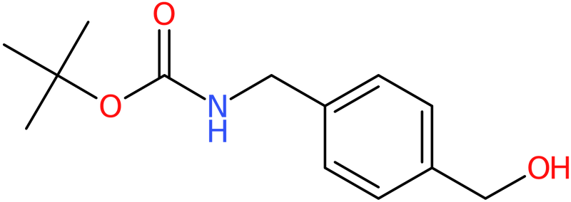 CAS: 123986-64-1 | 4-(Aminomethyl)benzyl alcohol, N-BOC protected, >97%, NX18594