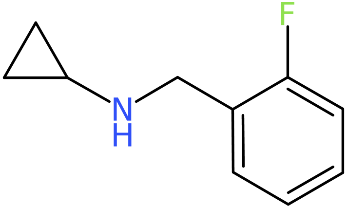 CAS: 625435-02-1 | N-[(2-Fluorophenyl)methyl]cyclopropanamine, >97%, NX55665