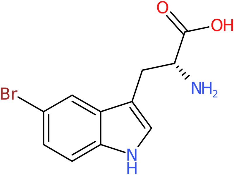 CAS: 93299-40-2 | 5-Bromo-D-tryptophan, >97%, NX69516
