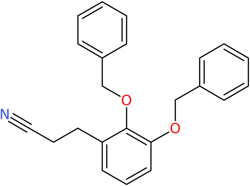 CAS: 249278-33-9 | 3-[2,3-Di(benzyloxy)phenyl]propanenitrile, NX37494