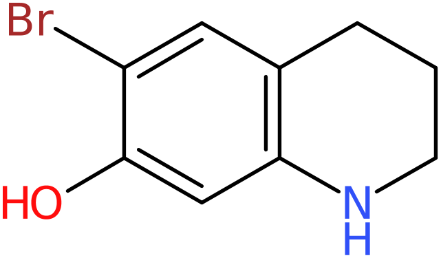 CAS: 1367949-76-5 | 6-Bromo-1,2,3,4-tetrahydroquinolin-7-ol, NX22410