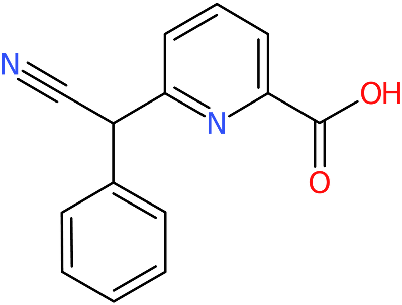 CAS: 1379527-00-0 | 6-[Cyano(phenyl)methyl]pyridine-2-carboxylic acid, NX22835