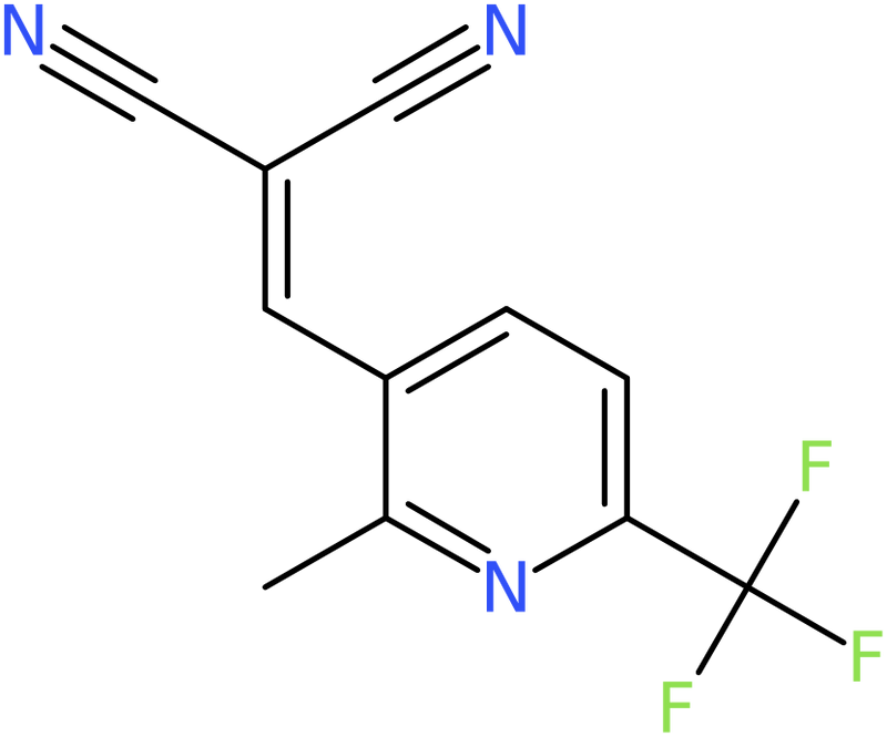 {[2-Methyl-6-(trifluoromethyl)pyridin-3-yl]methylene}malononitrile, NX74487