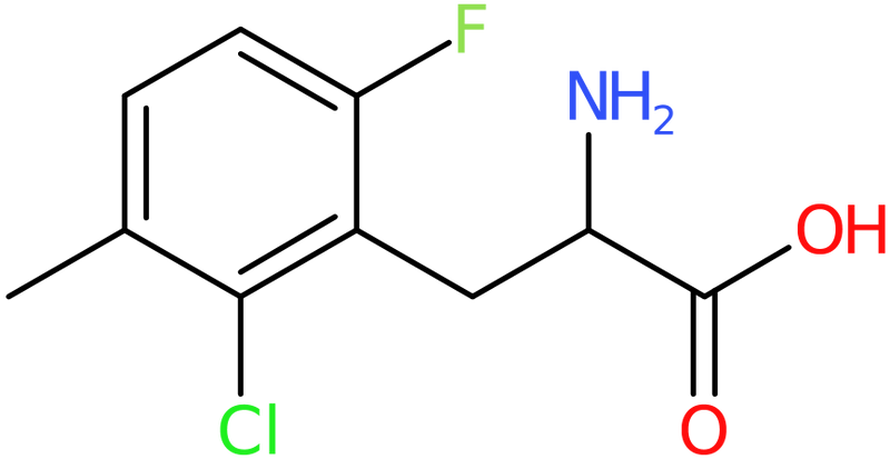 CAS: 1259983-62-4 | 2-Chloro-6-fluoro-3-methyl-DL-phenylalanine, NX19318