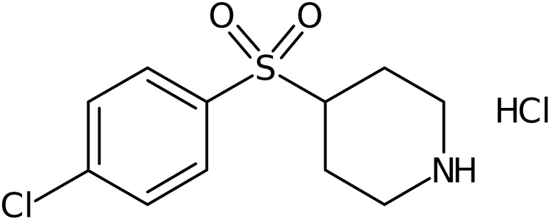 CAS: 101768-64-3 | 4-[(4-Chlorophenyl)sulphonyl]piperidine hydrochloride, >95%, NX11090