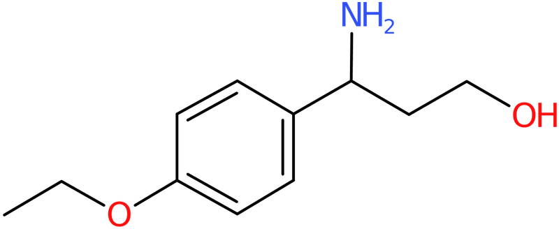 CAS: 683221-11-6 | 3-Amino-3-(4-ethoxyphenyl)propan-1-ol, NX58130