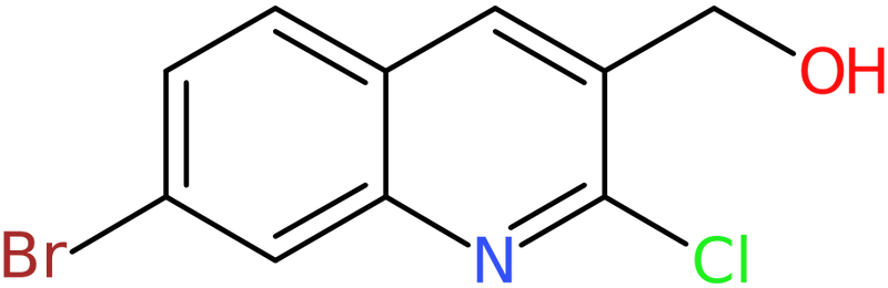 CAS: 1017403-71-2 | 7-Bromo-2-chloroquinoline-3-methanol, NX11080