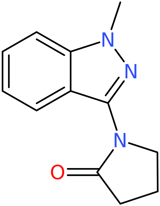 1-(1-Methyl-1H-indazol-3-yl)pyrrolidin-2-one, NX73773