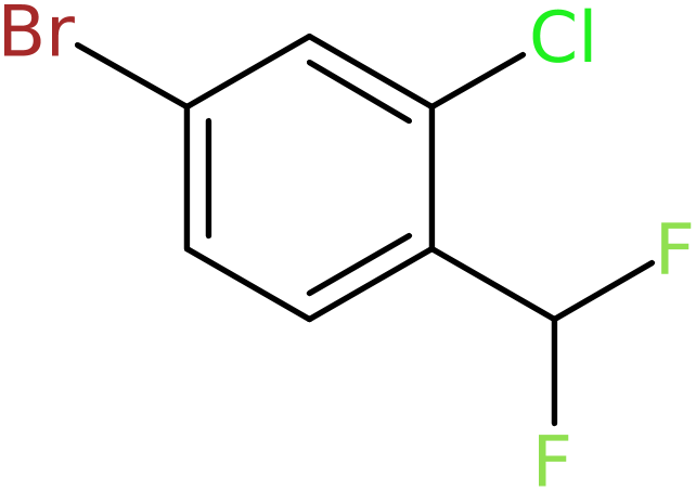 CAS: 1254034-23-5 | 4-Bromo-2-chlorobenzal fluoride, NX19036