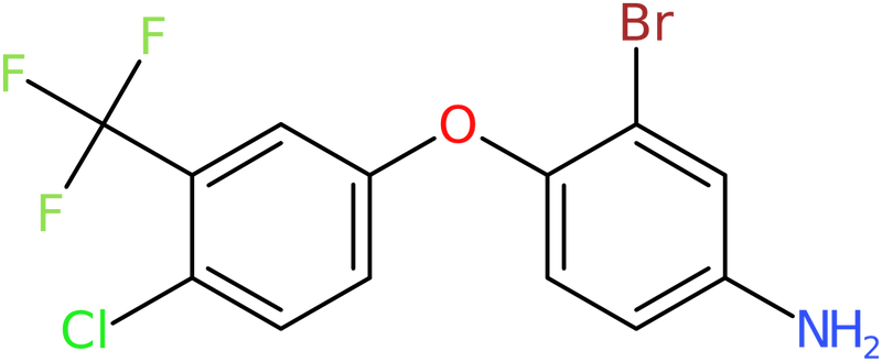 CAS: 2514625-32-0 | 4-(4-Chloro-3-(trifluoromethyl)phenoxy)-3-bromoaniline, >98%, NX37646