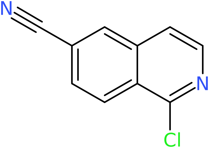CAS: 1260664-41-2 | 1-Chloroisoquinoline-6-carbonitrile, NX19377