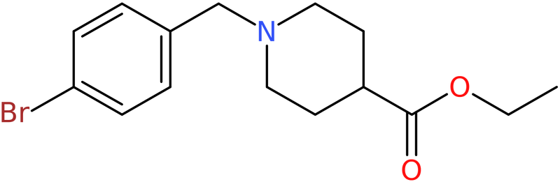 Ethyl 1-(4-bromobenzyl)piperidine-4-carboxylate, NX73915