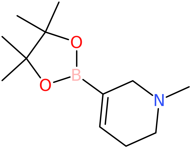 CAS: 1254982-25-6 | 1-Methyl-5-(4,4,5,5-tetramethyl-1,3,2-dioxaborolan-2-yl)-1,2,3,6-tetrahydropyridine, >90%, NX19052