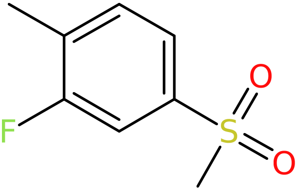 CAS: 828270-60-6 | 2-Fluoro-4-(methylsulfonyl)toluene, >98%, NX63043