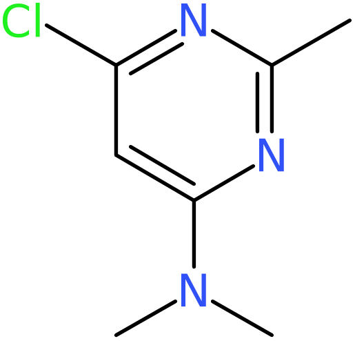 CAS: 58514-89-9 | 4-(N,N-Dimethylamino)-6-chloro-2-methylpyrimidine, >95%, NX53815