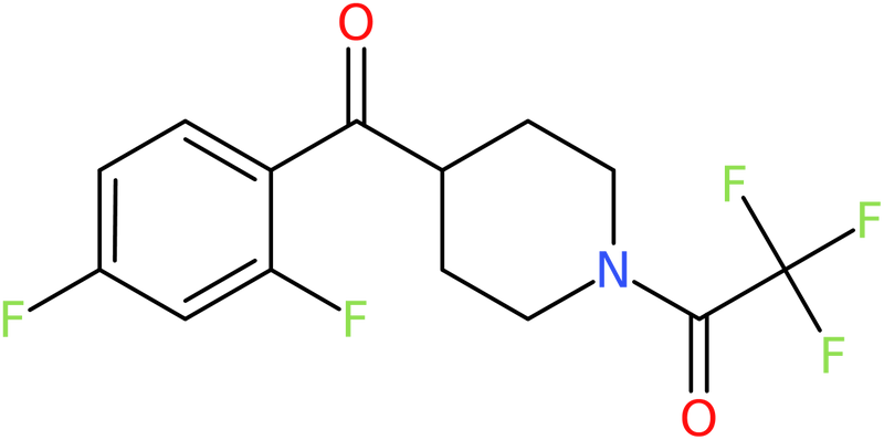 CAS: 1198287-09-0 | 1-(4-(2,4-Difluorobenzoyl)piperidin-1-yl)-2,2,2-trifluoroethanone, NX16650