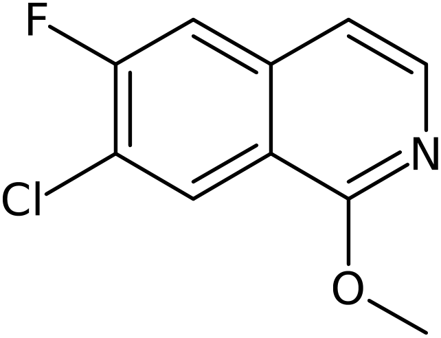 CAS: 1202006-81-2 | 7-Chloro-6-fluoro-1-methoxyisoquinoline, NX16791