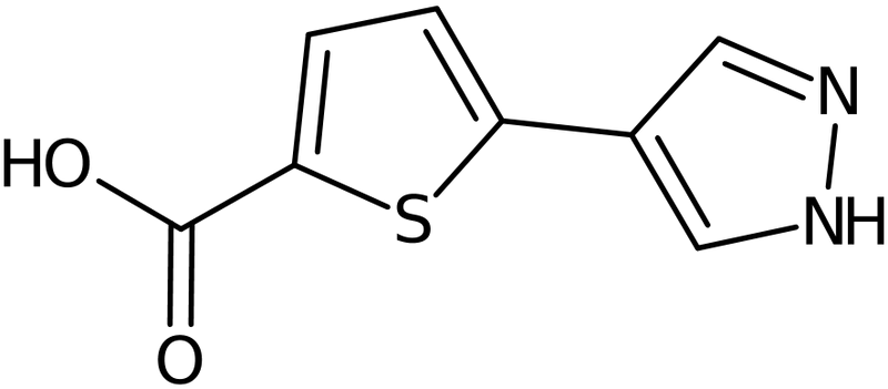 CAS: 1017794-49-8 | 5-(1H-Pyrazol-4-yl)thiophene-2-carboxylic acid, NX11277