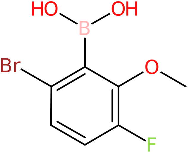 CAS: 957035-08-4 | 6-Bromo-3-fluoro-2-methoxybenzeneboronic acid, >98%, NX71020