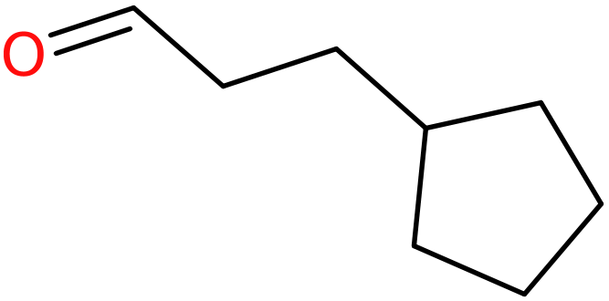 CAS: 6053-89-0 | 3-Cyclopentylpropanal, >95%, NX54658