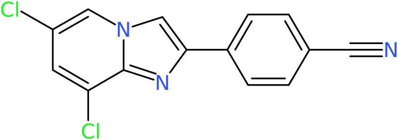 4-(6,8-Dichloroimidazo[1,2-a]pyridin-2-yl)benzonitrile, NX73872