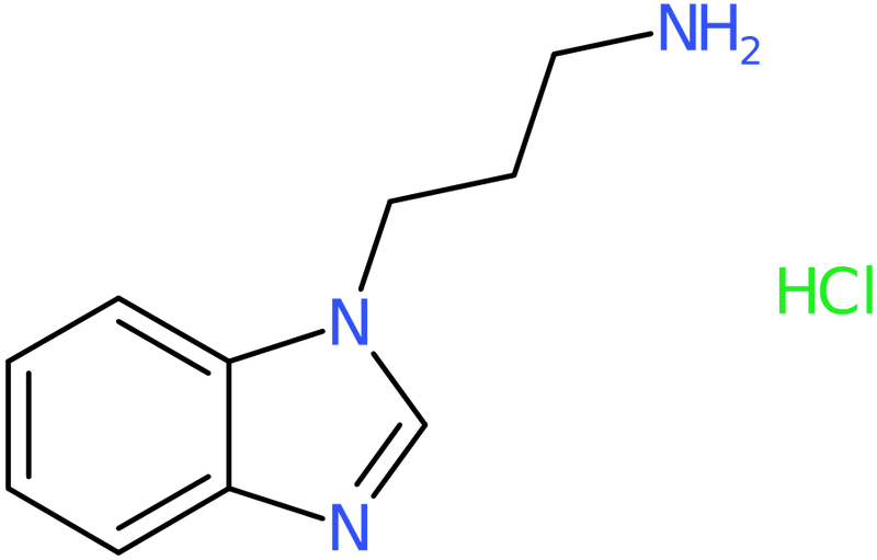 CAS: 1048649-78-0 | 1-(3-Aminoprop-1-yl)-1H-benzimidazole hydrochloride, NX12396