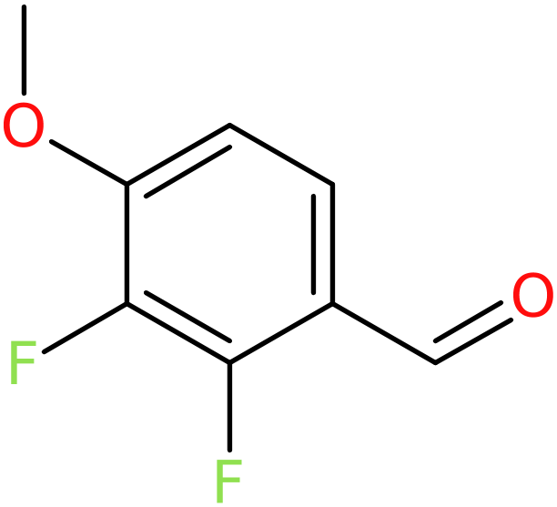 CAS: 256417-11-5 | 2,3-Difluoro-4-methoxybenzaldehyde, >98%, NX38017