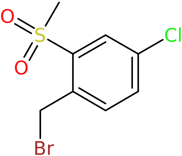 CAS: 849035-64-9 | 4-Chloro-2-(methylsulphonyl)benzyl bromide, NX63661