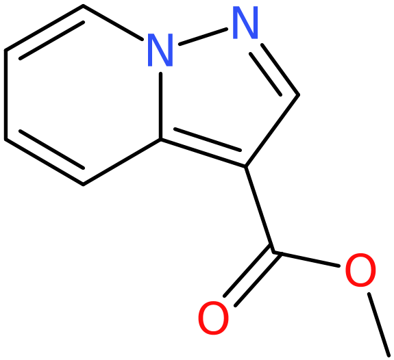CAS: 63237-84-3 | Pyrazolo[1,5-a]pyridine-3-carboxylic acid methyl ester, >95%, NX56115