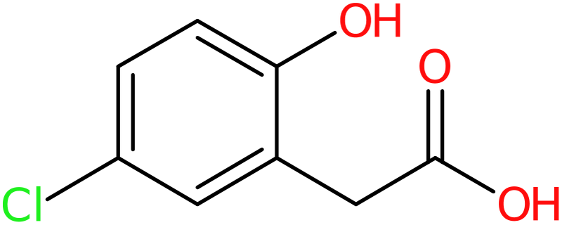CAS: 24161-38-4 | 5-Chloro-2-hydroxyphenylacetic acid, >95%, NX37004