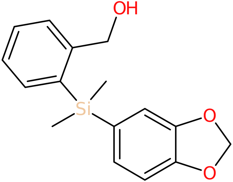 CAS: 1244855-75-1 | [2-(2H-1,3-Benzodioxol-5-yldimethylsilyl)phenyl]methanol, NX18835