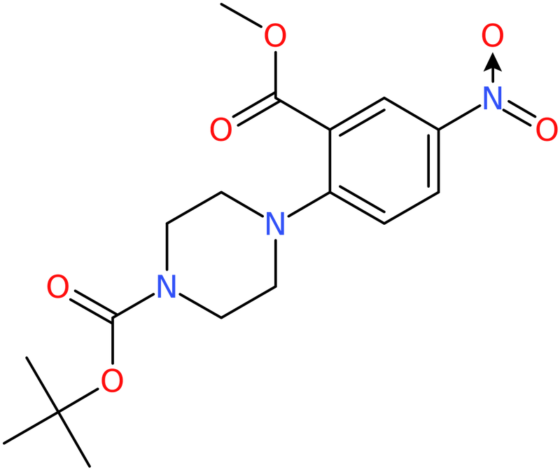 CAS: 870703-73-4 | tert-Butyl 4-[2-(methoxycarbonyl)-4-nitrophenyl]piperazine-1-carboxylate, NX65144