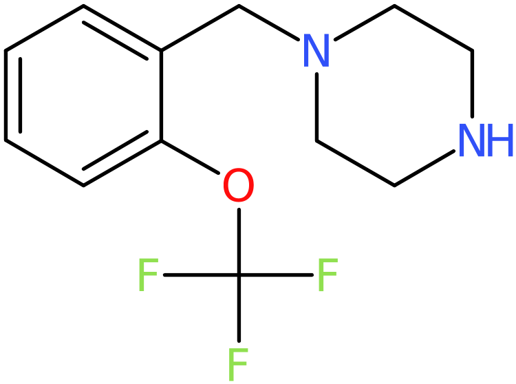 CAS: 886762-54-5 | 1-[2-(Trifluoromethoxy)benzyl]piperazine, NX66922