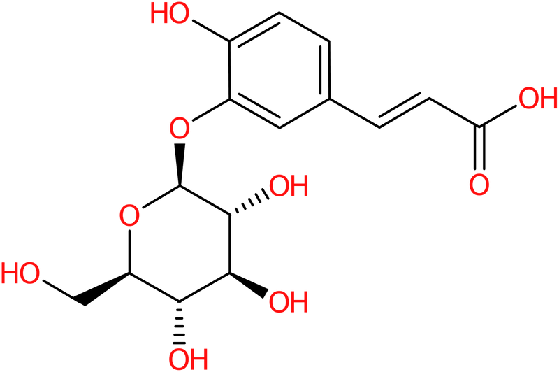 CAS: 24959-81-7 | Caffeic acid 3-O-beta-D-glucopyranoside, >98%, NX37510