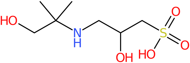CAS: 68399-79-1 | N-(1,1-Dimethyl-2-hydroxyethyl)-3-amino-2-hydroxypropanesulphonic acid, >98%, NX58169