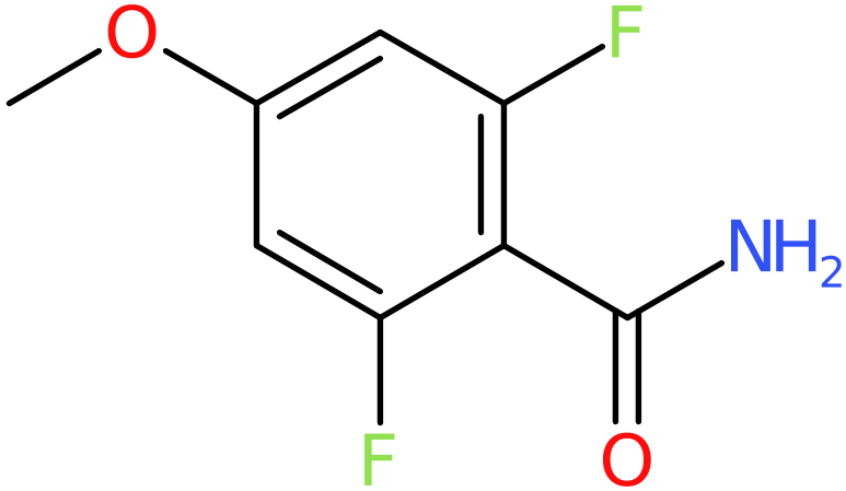 CAS: 125369-57-5 | 2,6-Difluoro-4-methoxybenzamide, >98%, NX19029