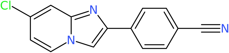 4-(7-Chloroimidazo[1,2-a]pyridin-2-yl)benzonitrile, NX73834