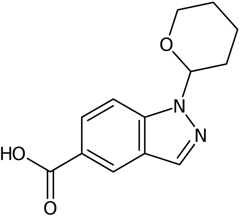 CAS: 1000576-28-2 | 1-(Tetrahydro-2H-pyran-2-yl)-1H-indazole-5-carboxylic acid, NX10196