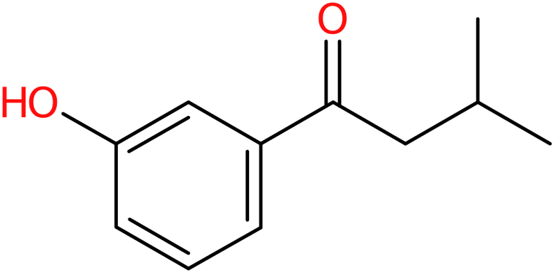 1-(3-Hydroxyphenyl)-3-methylbutan-1-one, >95%, NX74399