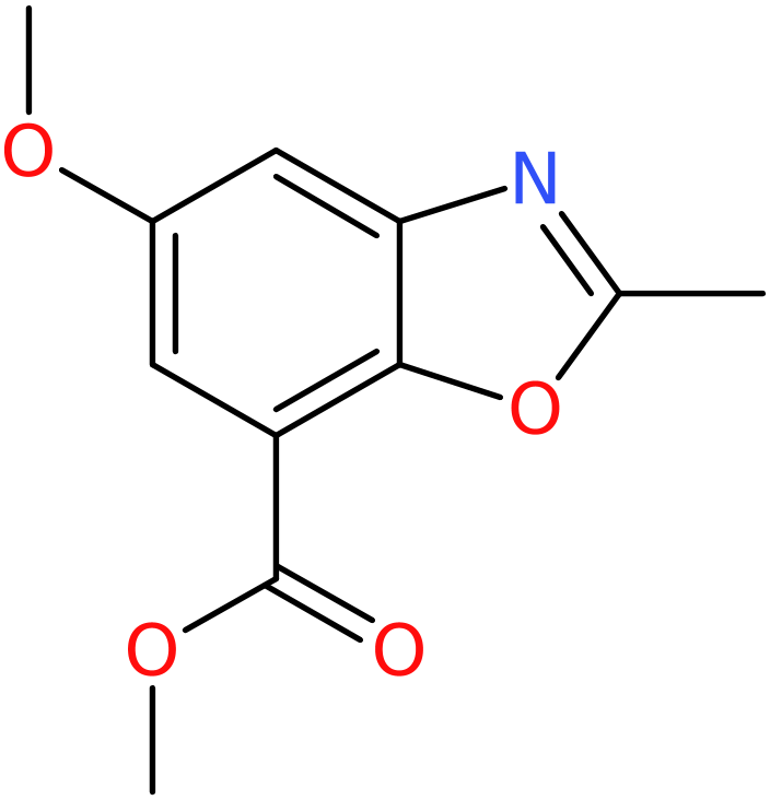 CAS: 1221792-76-2 | Methyl 5-methoxy-2-methyl-1,3-benzoxazole-7-carboxylate, NX18054